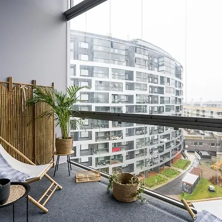 아파트 Luxus -loft 7 Min Train To Airport