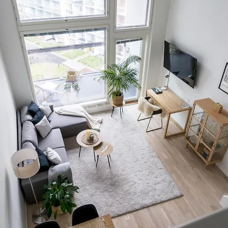 Apartman Luxus -loft 7 Min Train To Airport *