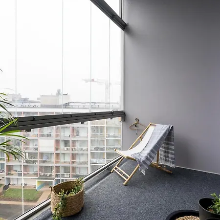 Luxus -loft 7 Min Train To Airport 아파트 *